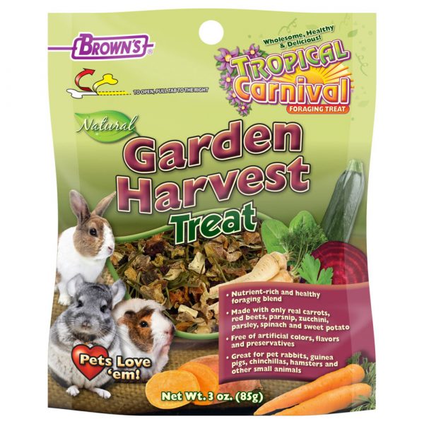 FM BROWN Tropical Carnival Natural Garden Harvest Treat 3oz - Image 2