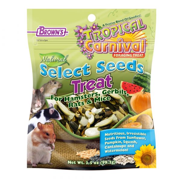 FM BROWN Tropical Carnival Natural Select Seeds Treat 3.5 oz