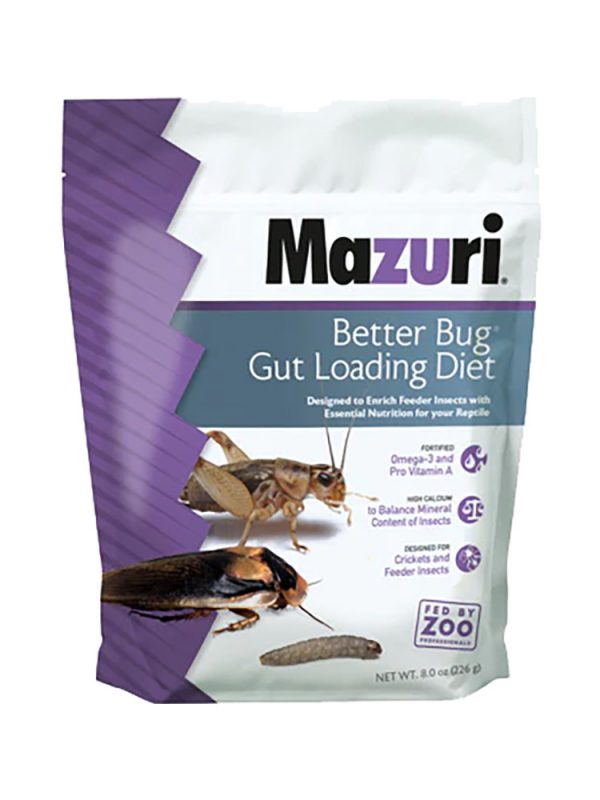 MAZURI Better Bug Gut Loading Diet 8oz