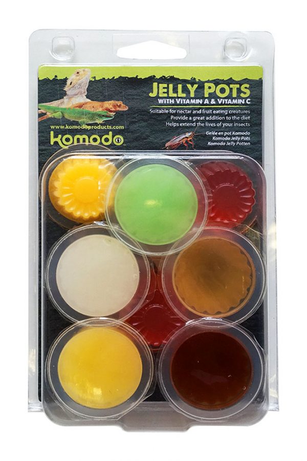 KOMODO Jelly Pots Mixed Flavours 8pc