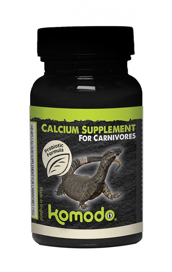 KOMODO Calcium Supplement for Carnivores 135g