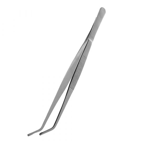 KOMODO Feeding Tongs Angled 25cm