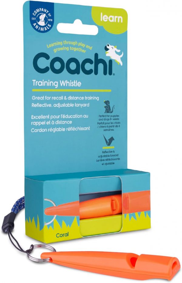 COACHI Training Whistle Coral