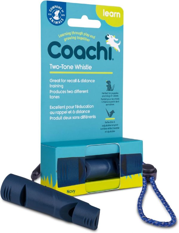 COACHI Two-Tone Whistle Navy