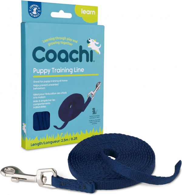 COACHI Puppy Training Line Navy 2.5m