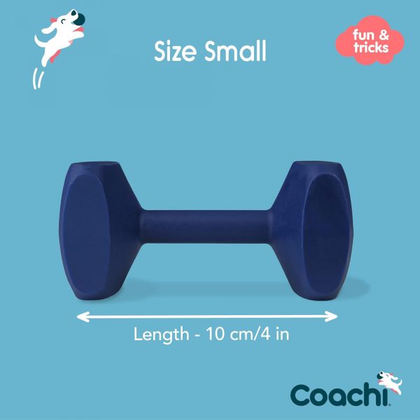 COACHI Training Dumbbell Navy Small - Image 2