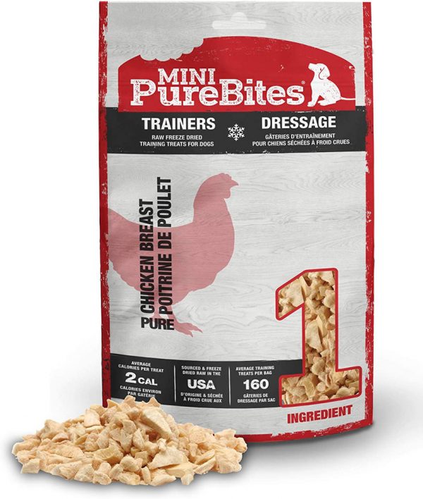 PUREBITES Mini Trainers Chicken Breast Mid Size 60 g - Image 2