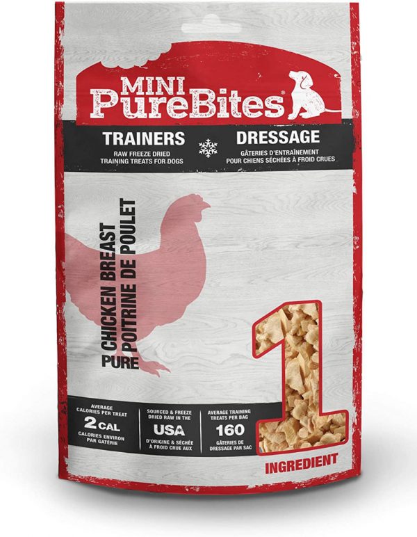 PUREBITES Mini Trainers Chicken Breast Mid Size 60 g - Image 3