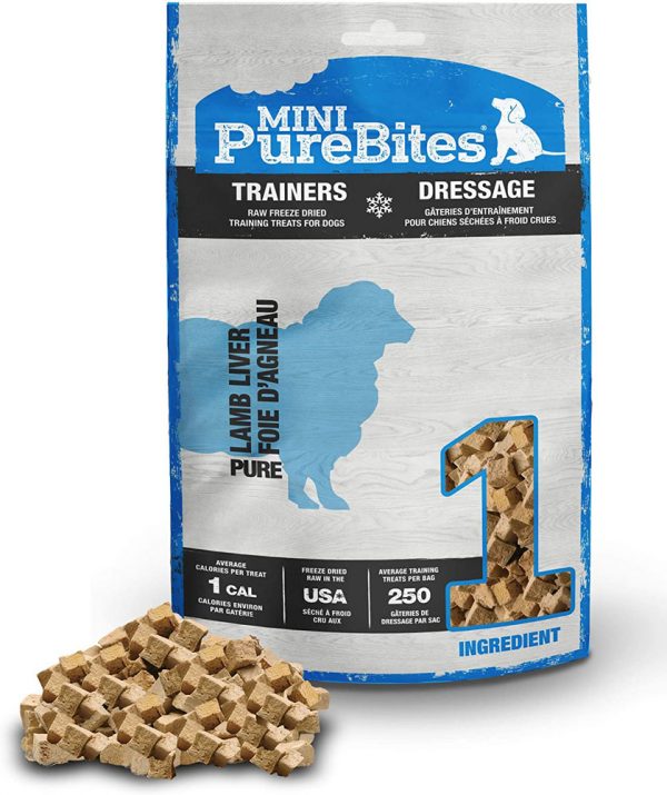 PUREBITES Mini Trainers Lamb Liver Mid Size 68g - Image 2