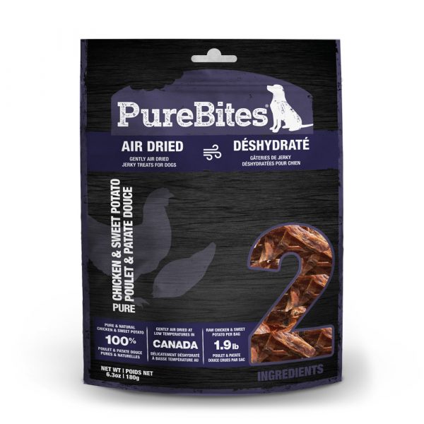 PUREBITES Chicken & Sweet Potato Jerky Mid Size 180g