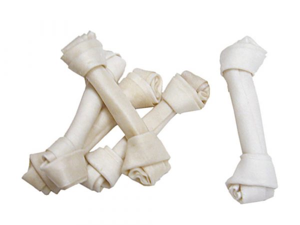 BURGHAM WHITE Rawhide Bone 8 in (10)