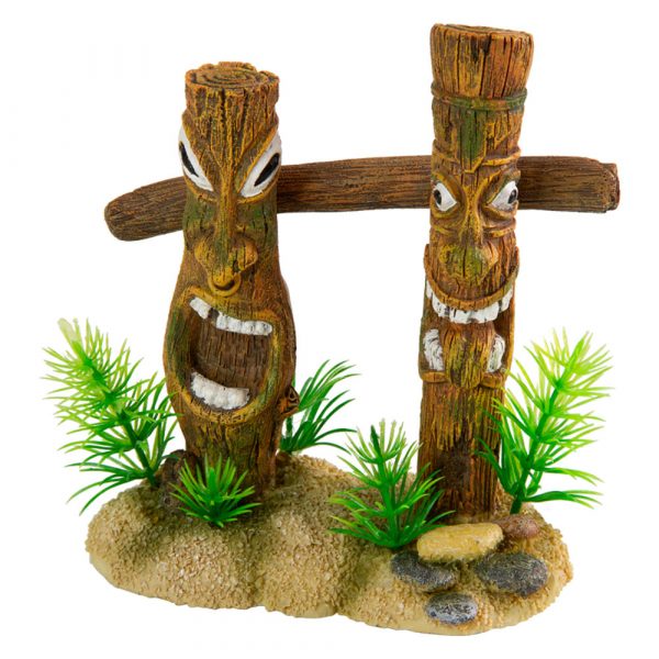 AQUA-FIT Tiki Column Ornament Medium 5x3x5.25"