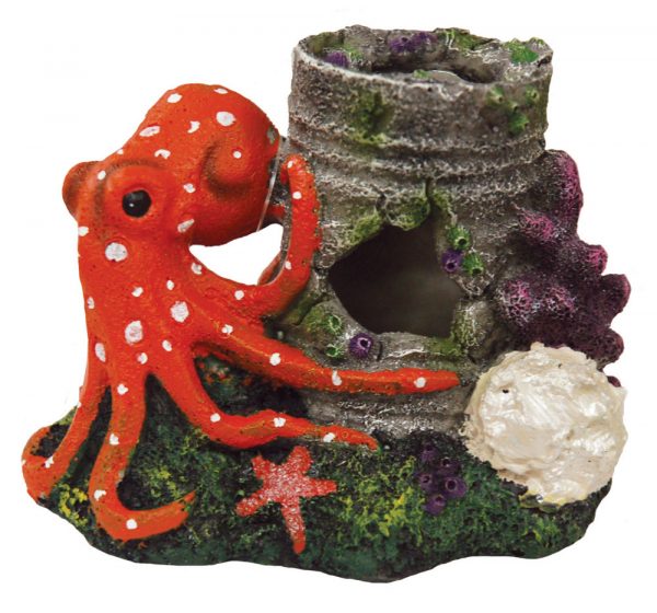 AQUA-FIT Polyresin Octopus 5x3x3in