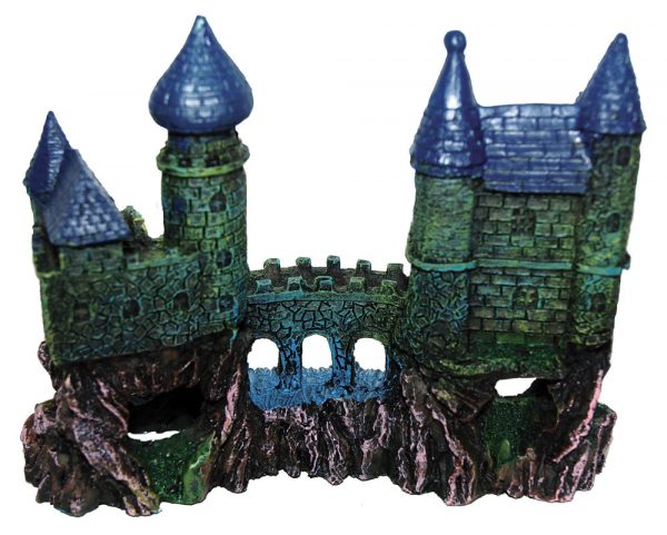 AQUA-FIT Polyresin Krumlov Castle 6x3x5in