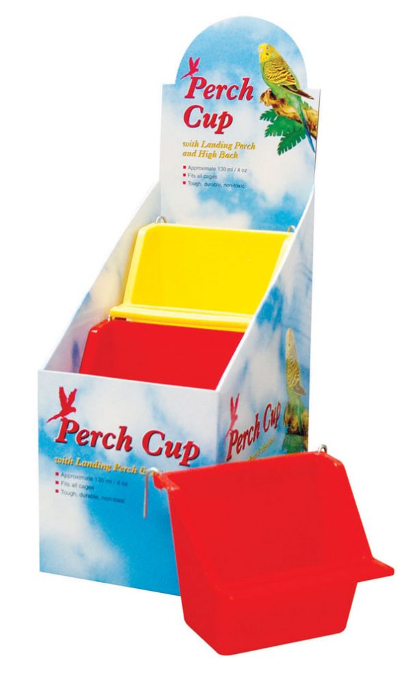 BEAKS! HIGH Back Cup w/Perch/MED (12)