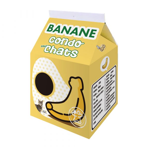 SIMONS Banana Milkbox Condo 13x13x21"