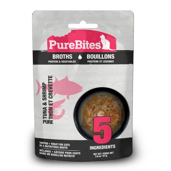 PUREBITES Cat Broths Tuna & Shrimp 57g (18)