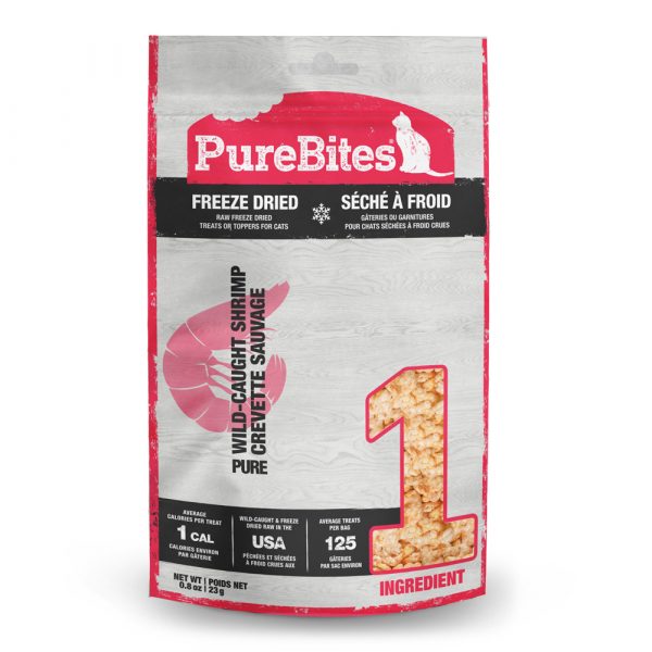 PUREBITES Cat Shrimp Super Value Size Treats 23g