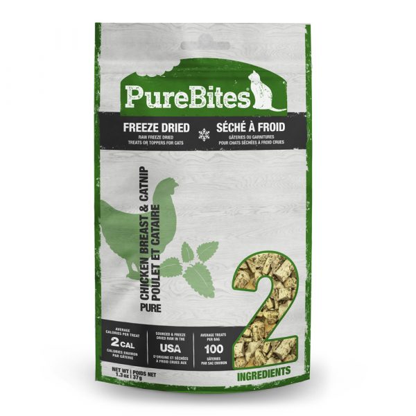 PUREBITES Cat Chicken & Catnip Value 37g