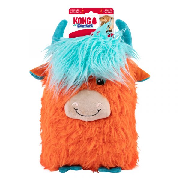 KONG Comfort Jumbo Highland Cow Asstd XL - Image 2