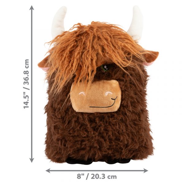 KONG Comfort Jumbo Highland Cow Asstd XL - Image 3