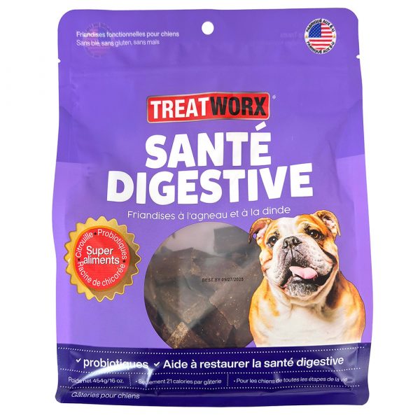 TREATWORX Digestive Health Lamb and Turkey Treat 454g - Image 2