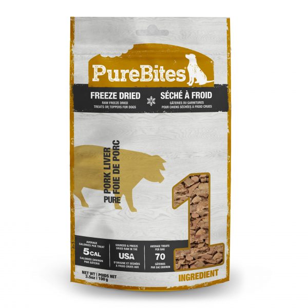 PUREBITES FD Pork Liver Mid 100g