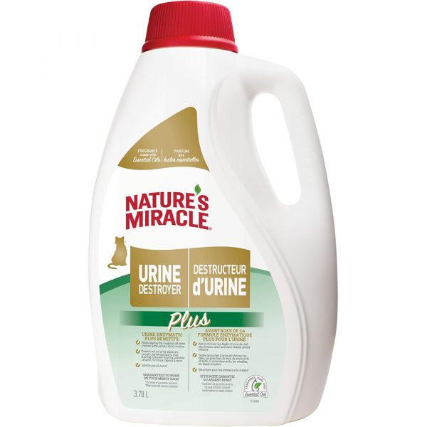 Nature's Miracle Cat Urine Destroyer Plus 128oz