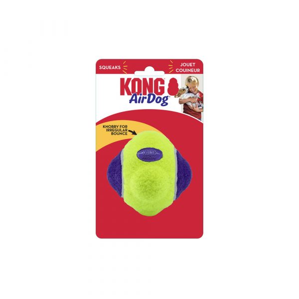 KONG AirDog Squeaker Knoby BallM/L