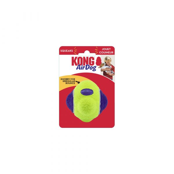 KONG AirDog Squeaker Knobby Ball M