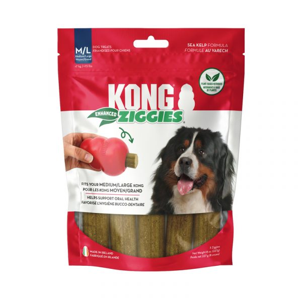 KONG Ziggies Enhanced Md/Lg 8oz