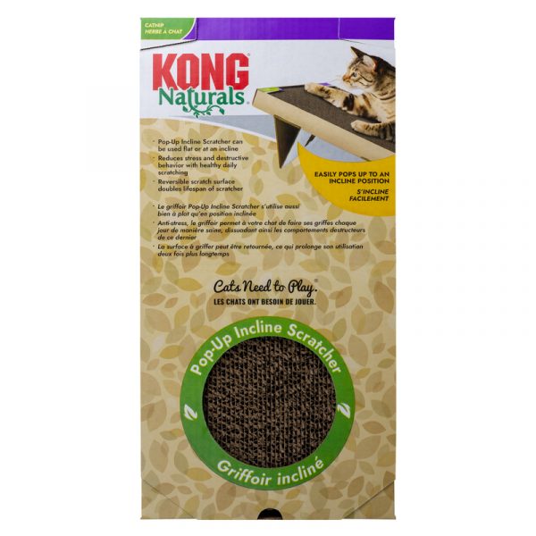 KONG Naturals® Pop-Up Incline Scratcher