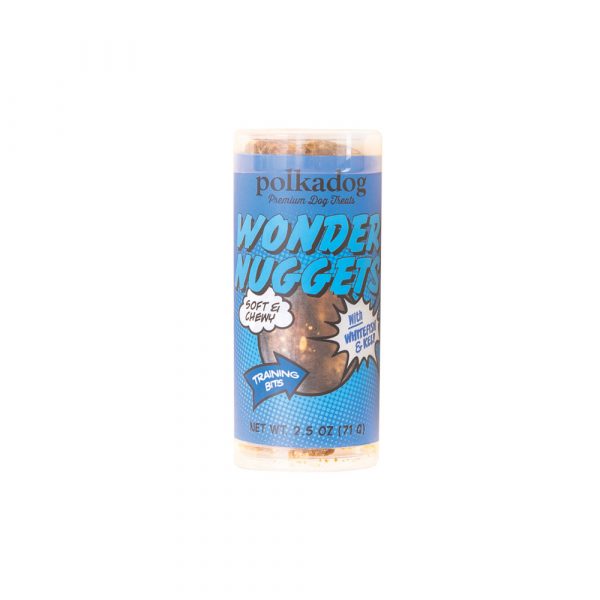 POLKADOG Wonder Nuggets, Whitefish & Kelp, Mini Tube 2.5oz