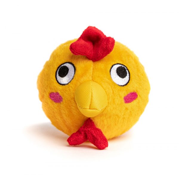 FABDOG Faball Squeaky Dog Toy - Chicken S