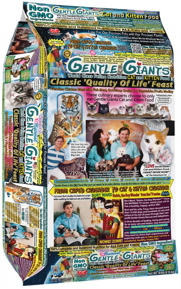 Gentle Giants CAT Chicken/Fish - Kibble 18lbs