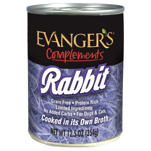 Grain-Free Complements Rabbit for Dogs & Cats 12.5 oz (12)