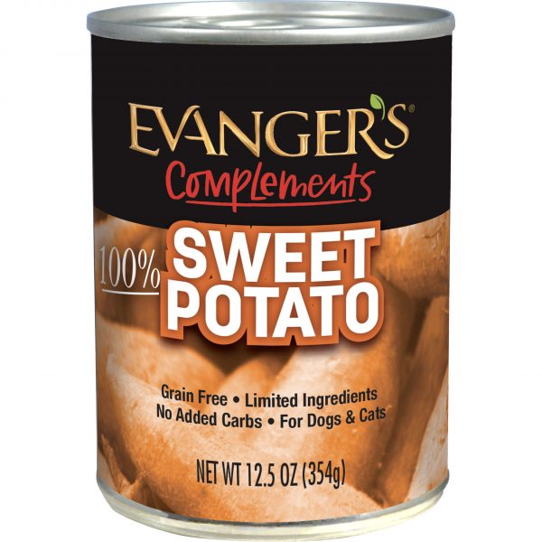 Grain-Free Complements Sweet Potato for Dogs & Cats 12.5 oz (12)