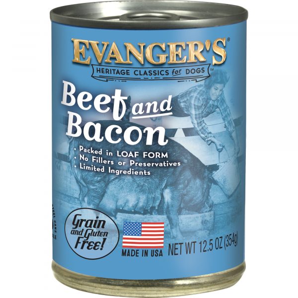 Heritage Classic Beef & Bacon for Dogs 12.5 oz (12)