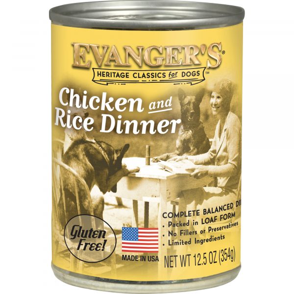 Heritage Classic Chicken & Rice Dinner for Dogs 12.5 oz (12)