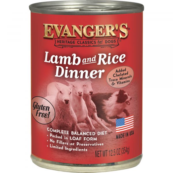 Heritage Classic Lamb & Rice Dinner for Dogs 12.5 oz (12)