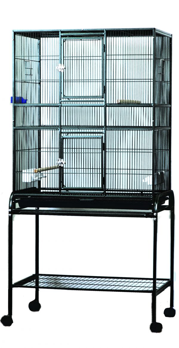 *Temp DISC* BEAKS! Flight Cage w/ Stand 32inx21inx63in - Image 3