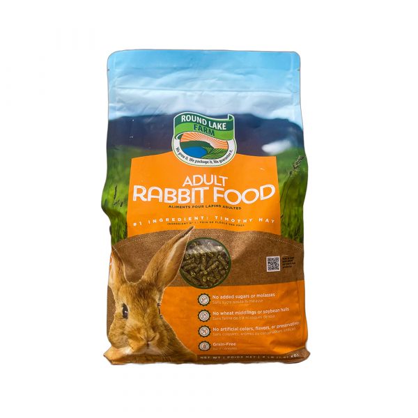 ROUND LAKE FARM Adult Rabbit Diet 4lb