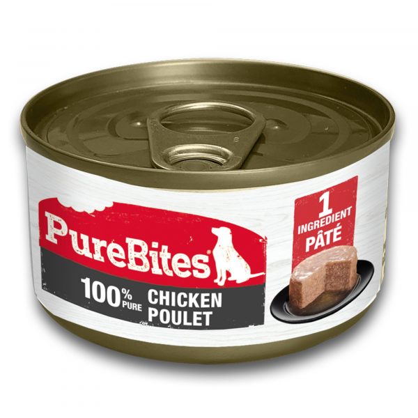 PUREBITES Dog Protein Patè Chicken 71 g/2.5 oz (16)