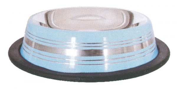 SST Powder-Coated Embossed Premium Antiskid Dog Bowl 1800 mL