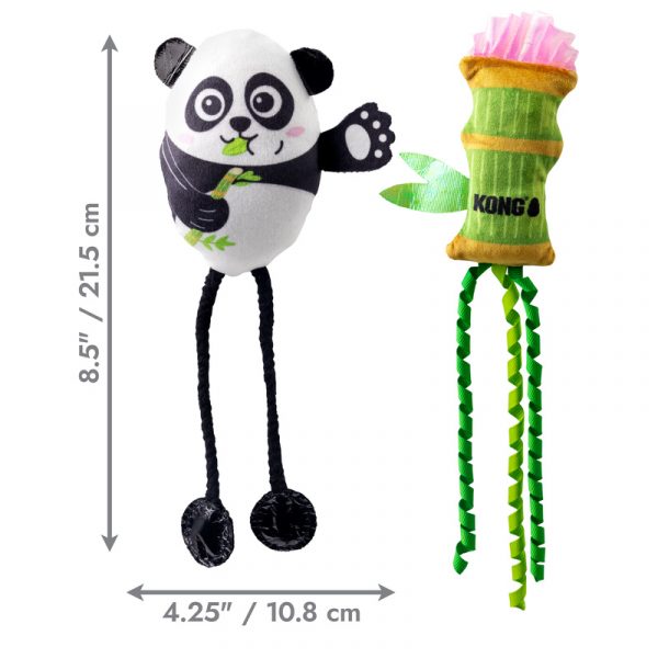 KONG Scrattles Panda 2pk (3) - Image 2