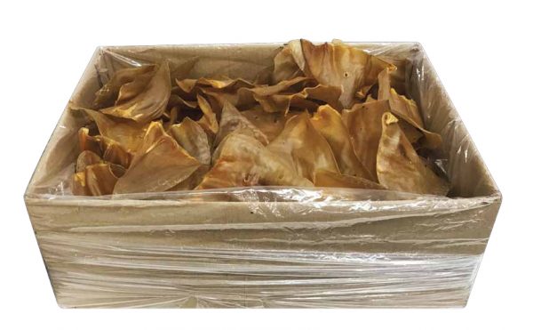 BULLSTERS Cow Ears Bulk Natural (100) Pcs