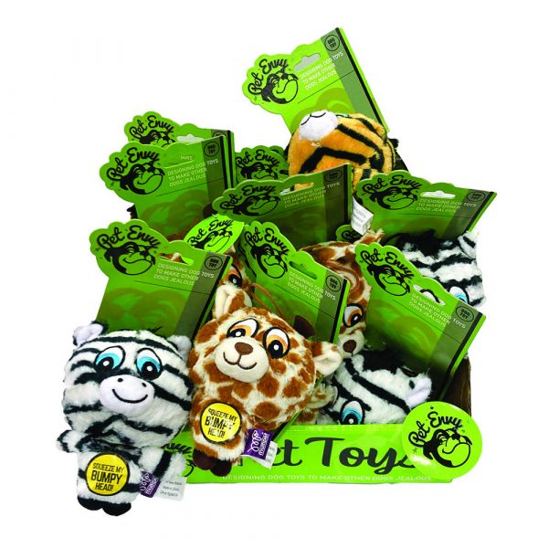 PET ENVY Knobby Noggins Safari 18pc