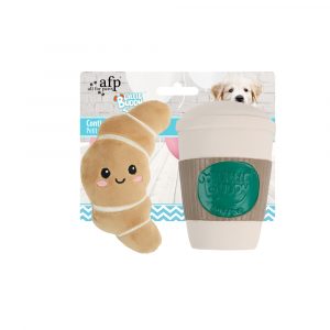 ALL FOR PAWS Little Buddy Croissant w/ Coffee