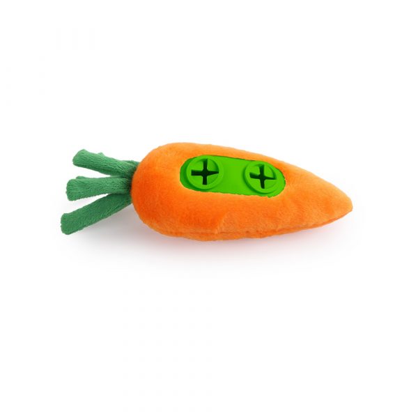 ALL FOR PAWS Treat Hider - Carrot Pod Treat Dispenser - Image 2