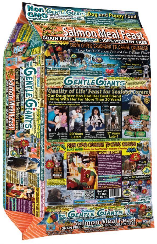 Gentle Giants DOG Salmon - Kibble 18lb